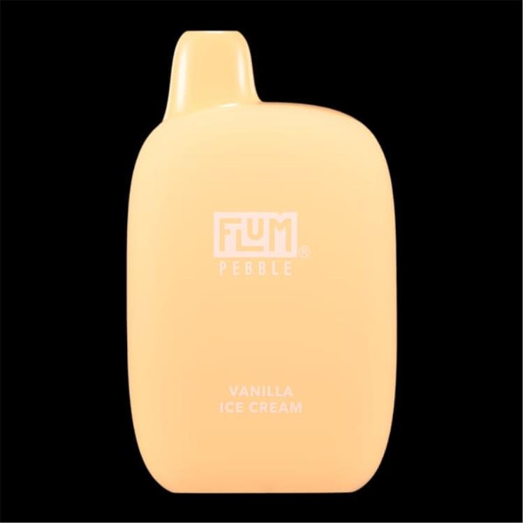 FLUM PEBBLES 6000 trekjes 4864R84 vanille-ijs - Flum Pebble Vape Near Me