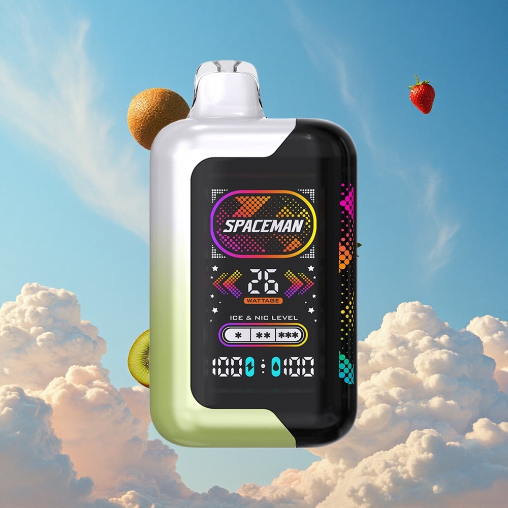 Aardbei Kiwi SPACEMAN SP40000 40000 Puff 20ml e-vloeistof Belgie Groothandel