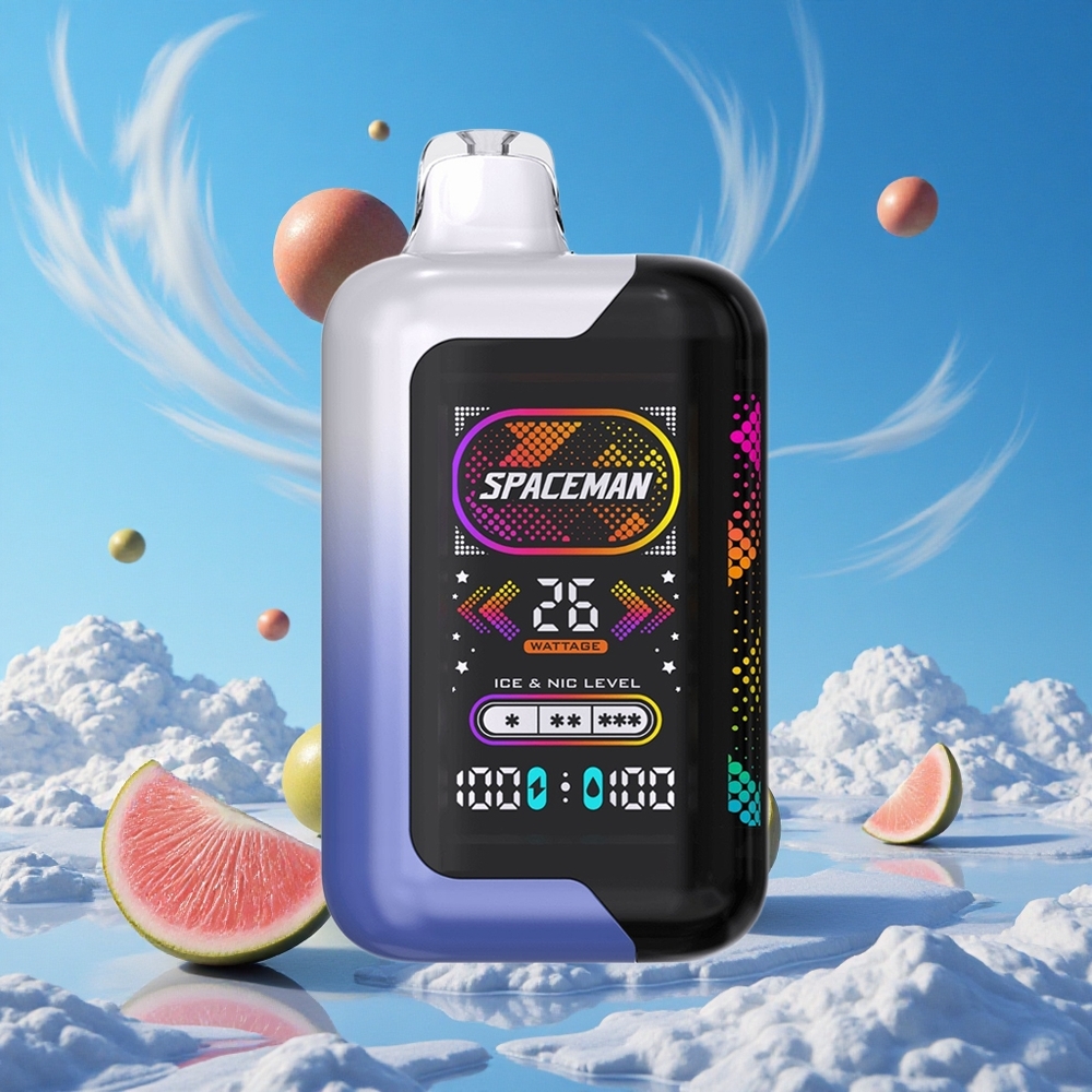 Blauwe Framboos Ijs SPACEMAN SP40000 Wegwerp Vape 40000 Puffen 20ml Belgie Groothandel