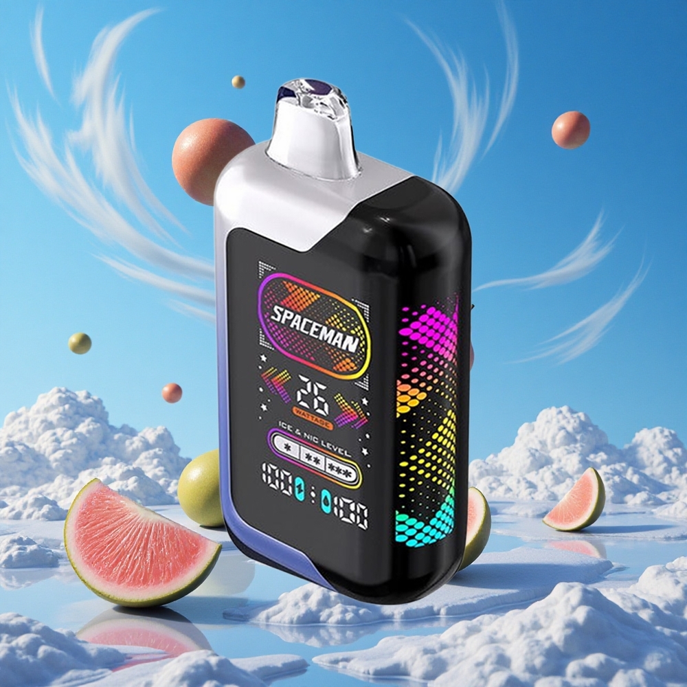 Blauwe Framboos Ijs SPACEMAN SP40000 Wegwerp Vape 40000 Puffen 20ml Belgie Groothandel