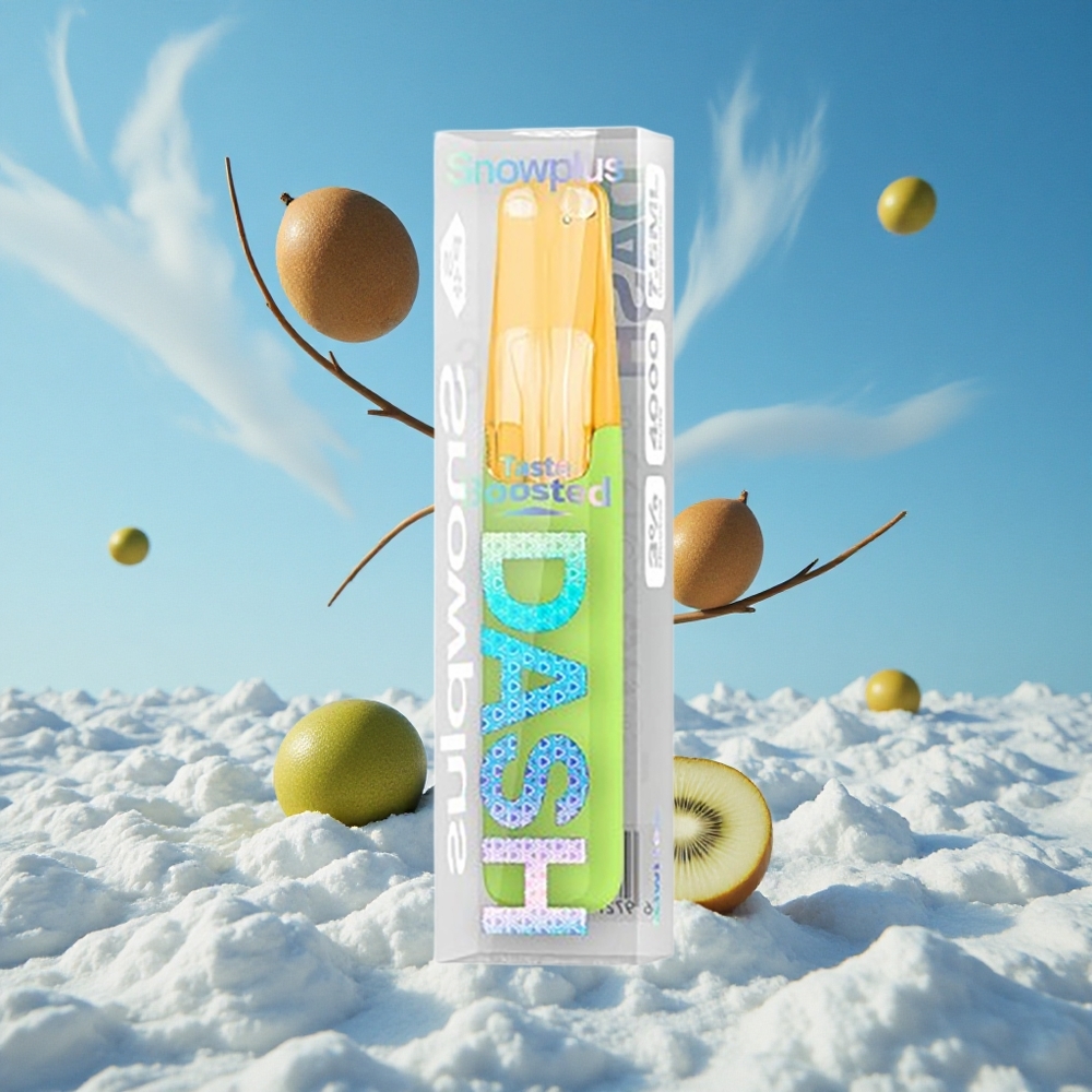 Kiwi IJs Snowplus Dash 4000 Puffs Keramische Belgie Groothandel