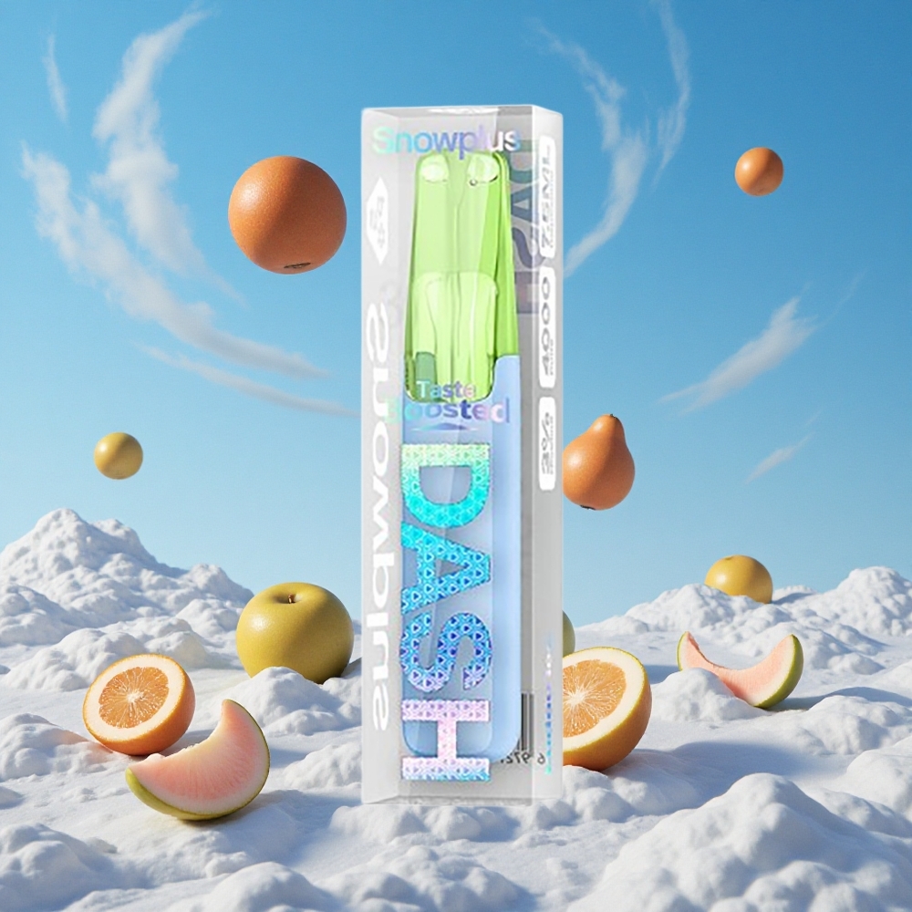 Ludou IJs Snowplus Dash 4000 Puffs 7.5 ml Belgie Groothandel