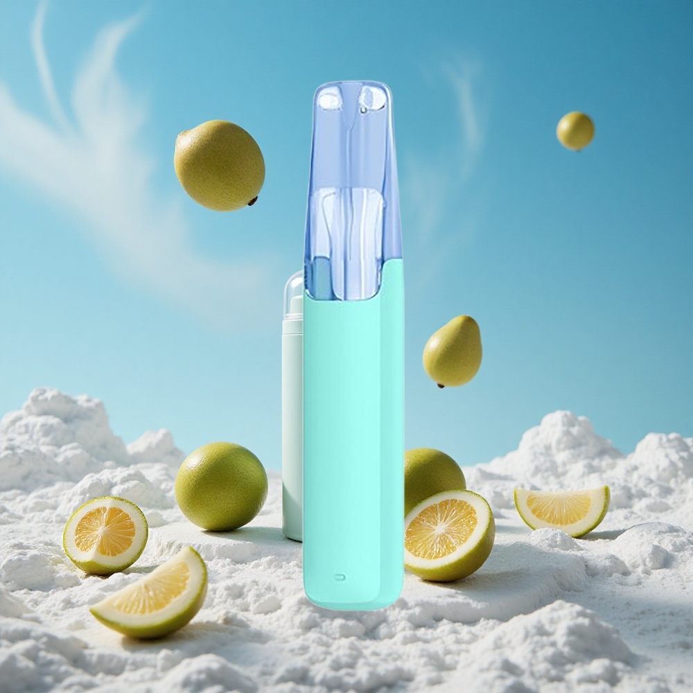 Menthol Plus Snowplus Dash 4000 Puffs Keramische Atomizer Belgie Groothandel