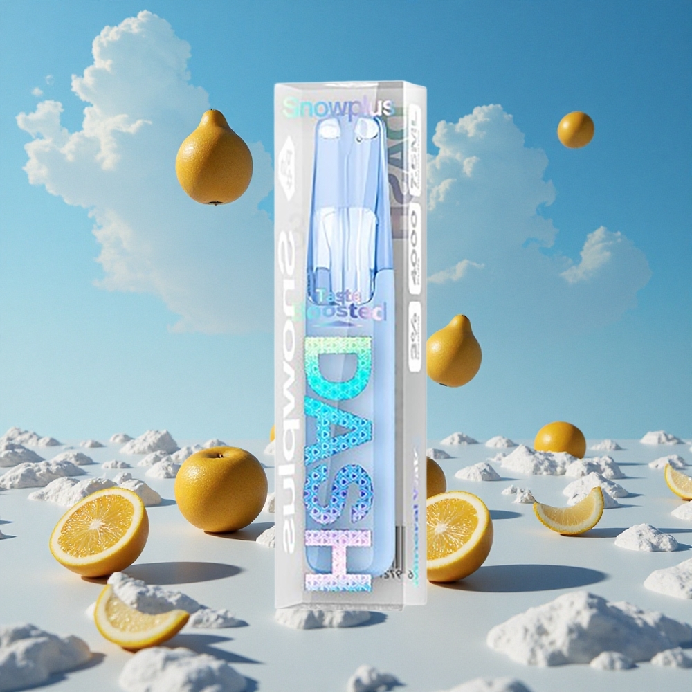Mineraalwater Smaak Snowplus Dash 4000 Puffs Ceramisch Belgie Groothandel