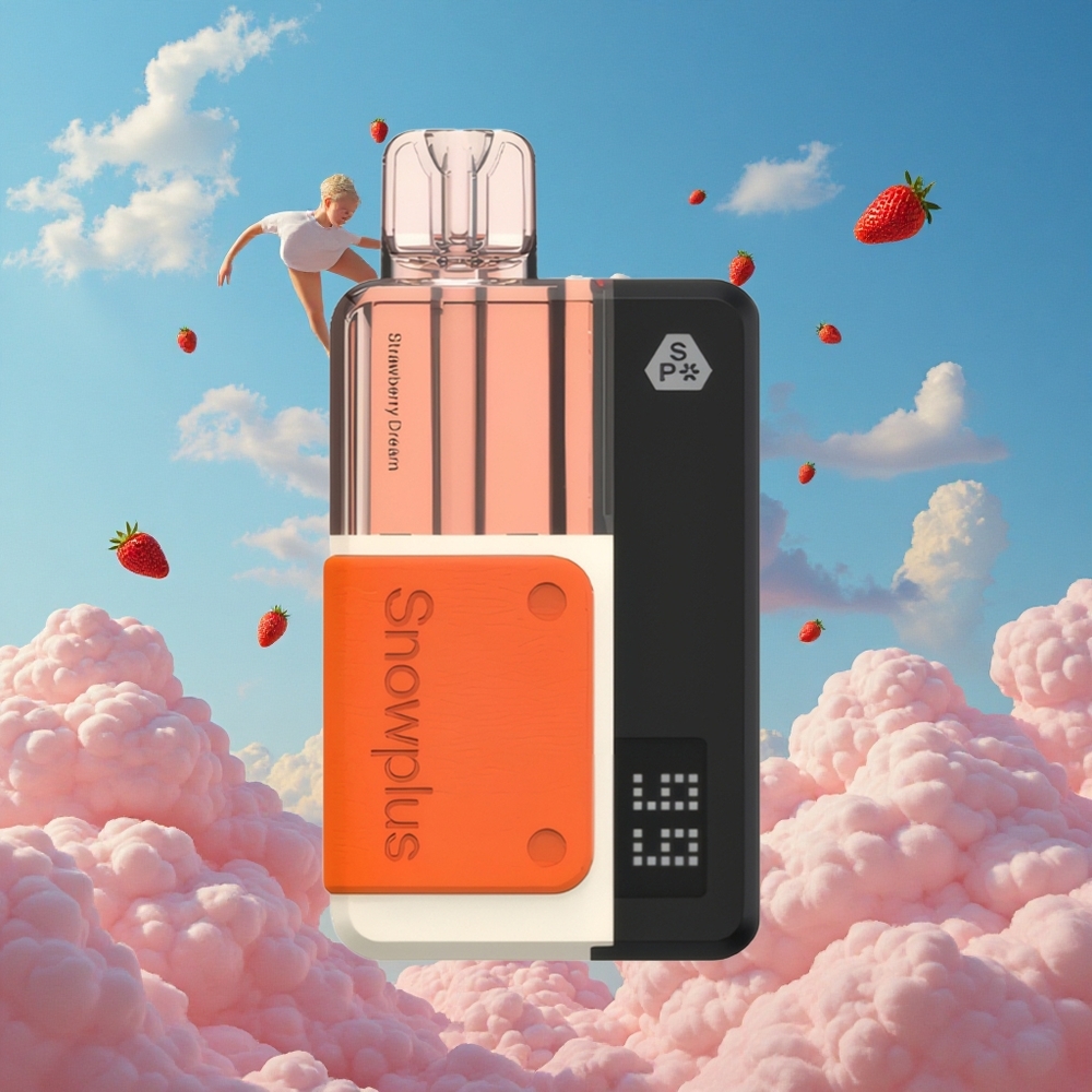 Aardbei Droom Snowplus Swift Pod Kit 15000 Puffs 1000 mAh Batterij Belgie Groothandel