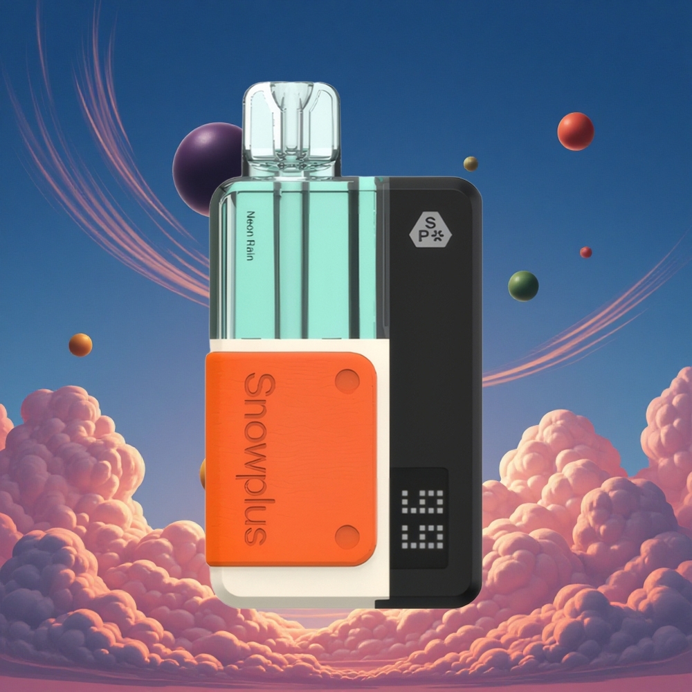 Neon Regen Snowplus Swift 15000 Puffs Pod Kit 1000 mAh Belgie Groothandel
