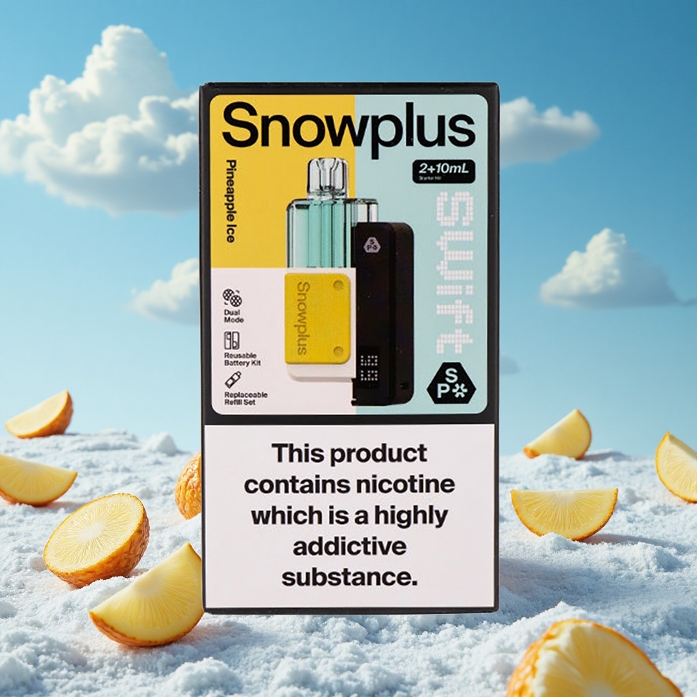 Ananas IJs Snowplus Swift 5000 Puffs 1000 mAh Belgie Groothandel