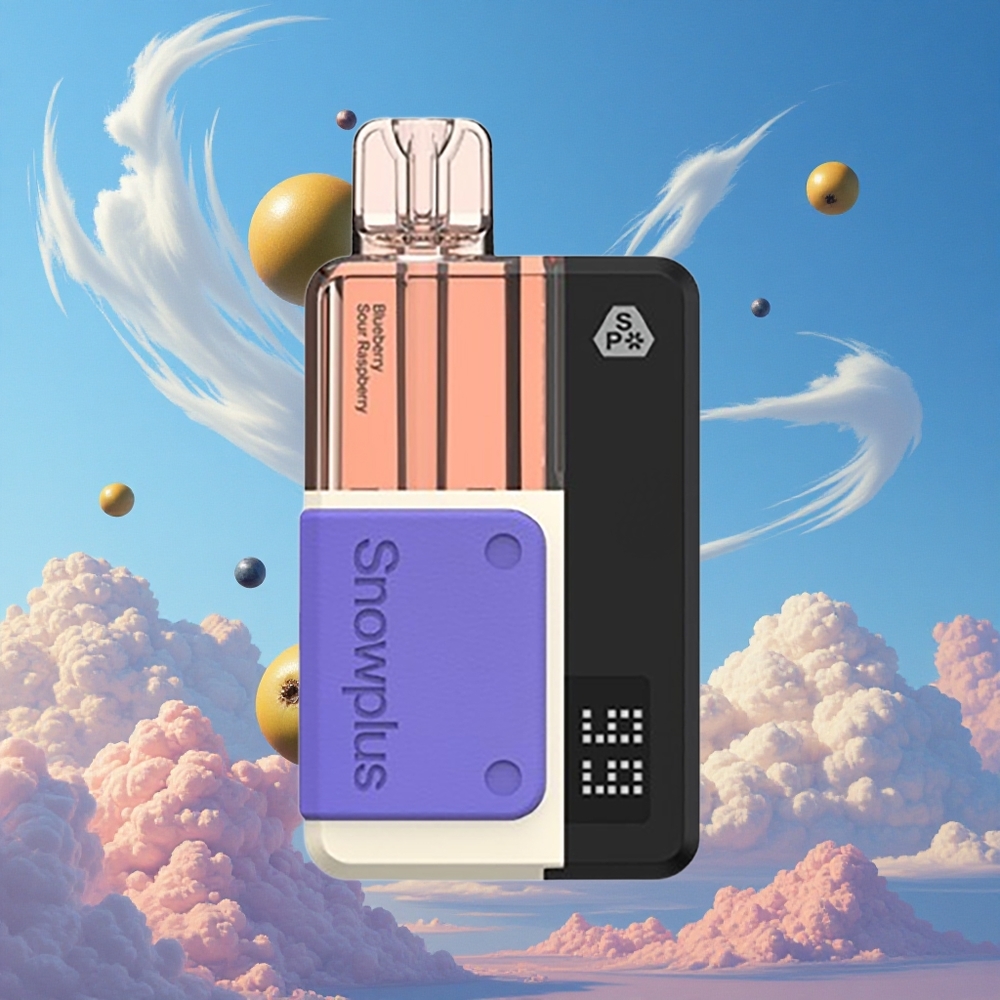 Blauwe Bes Zure Framboos Snowplus Swift 5000 Puffs Dubbele Mesh Spoel Belgie Groothandel