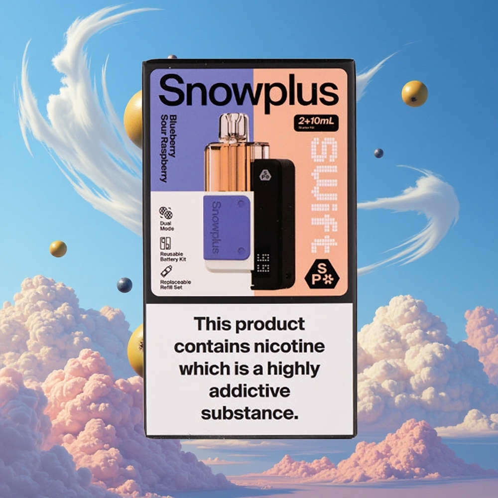 Blauwe Bes Zure Framboos Snowplus Swift 5000 Puffs Dubbele Mesh Spoel Belgie Groothandel