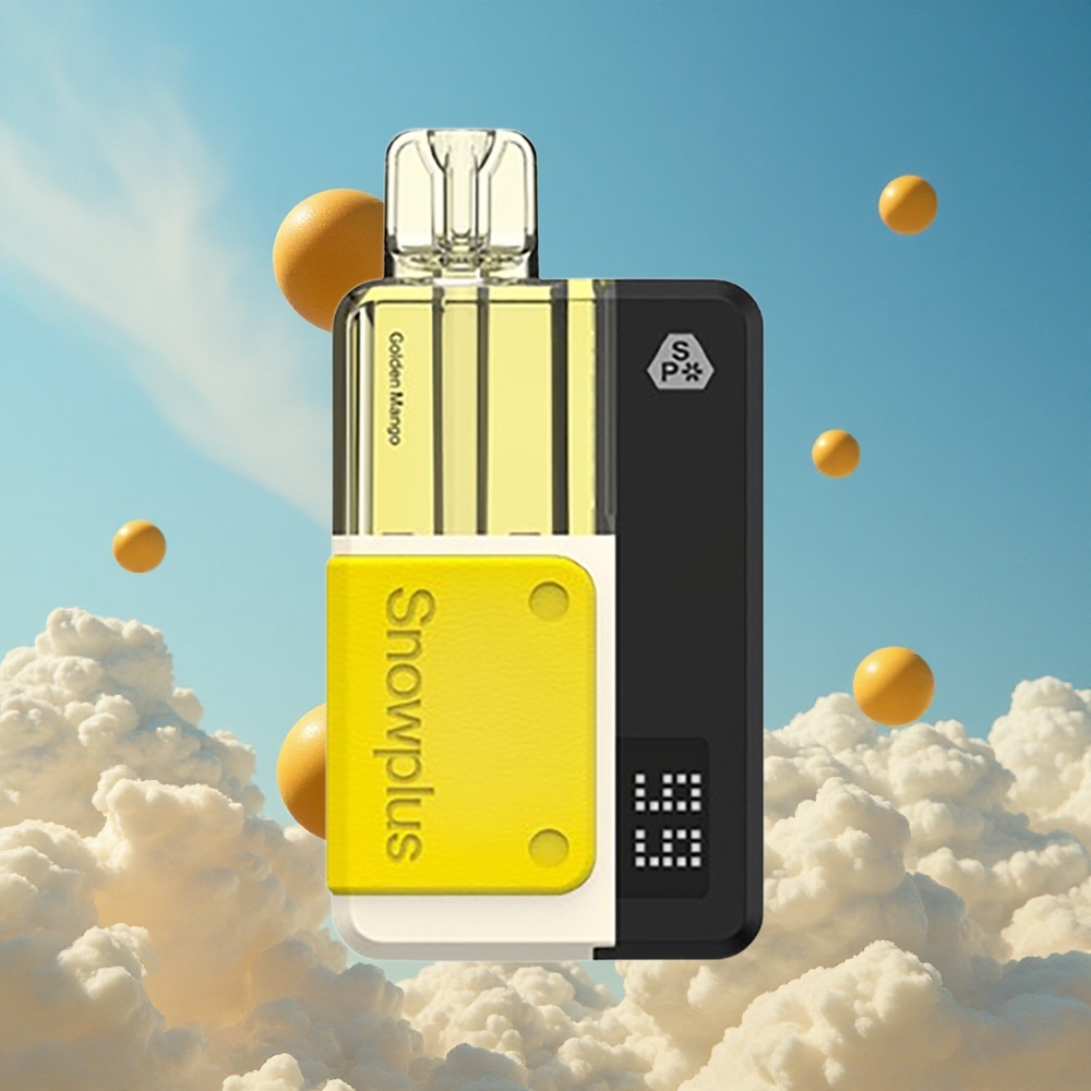 Gouden Mango Snowplus Swift 5000 Puffs Dubbele Mesh Spoel Belgie Groothandel