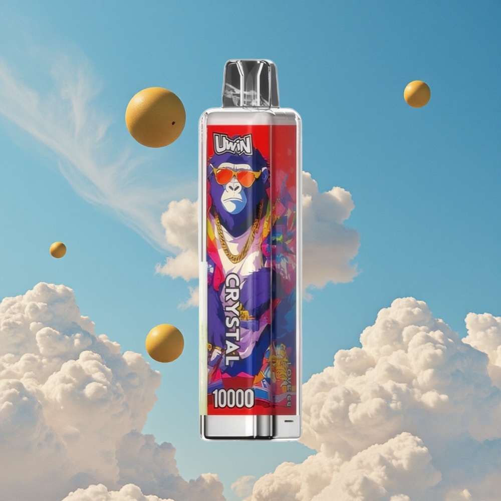 Liefde 66 UWIN Crystal 10000 Puffs 18ml Vloeistof Belgie Groothandel