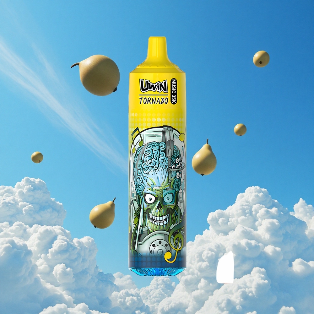Blauwe Uwin Tornado 35K Muziek Wegwerp Vape 35000 Puffen Belgie Groothandel