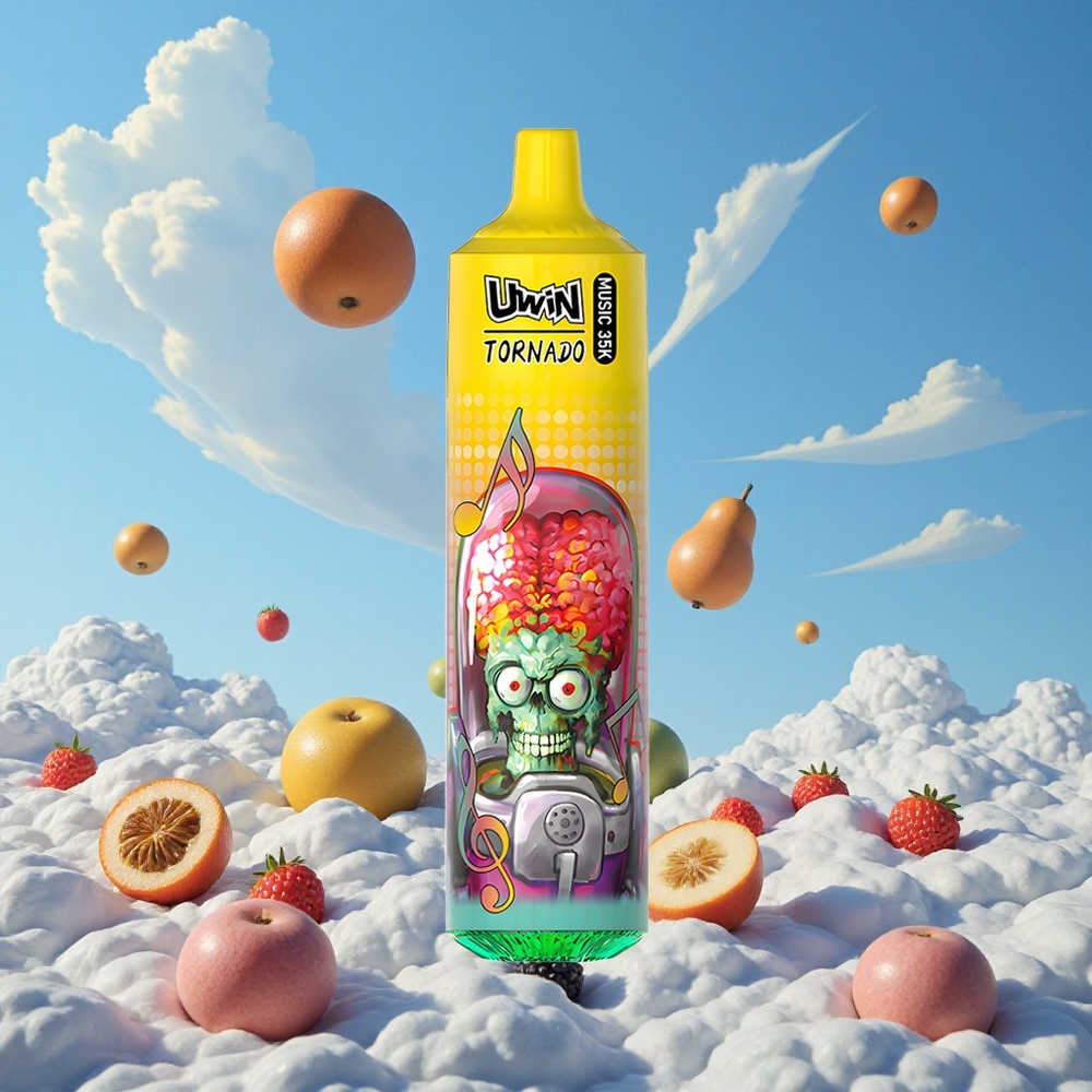 Gemengde Bessen Uwin Tornado 35K Muziek Wegwerp Vape 35000 Inhalaties Belgie Groothandel