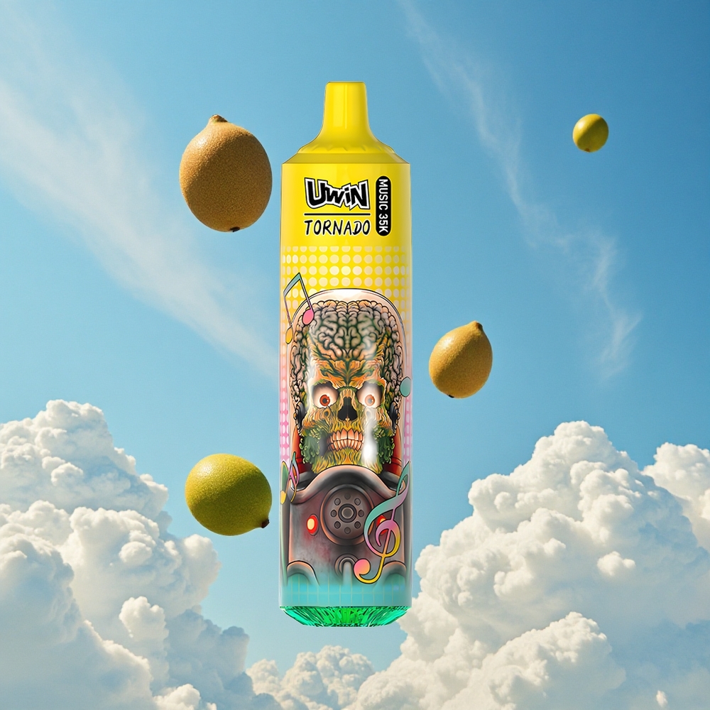 Kiwi Passievrucht Guave Uwin Tornado 35000 Pufs Oplaadbare Batterie Belgie Groothandel