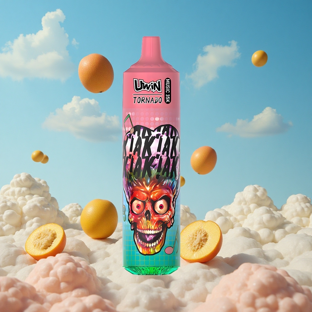 Perzik Mango Ananas Uwin Tornado 35000 Sigaretten Belgie Groothandel