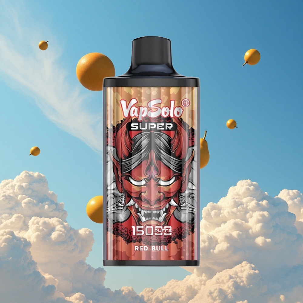 Red Bull Smaak Vapsolo Super 15000 Puffs 40ml Belgie Groothandel