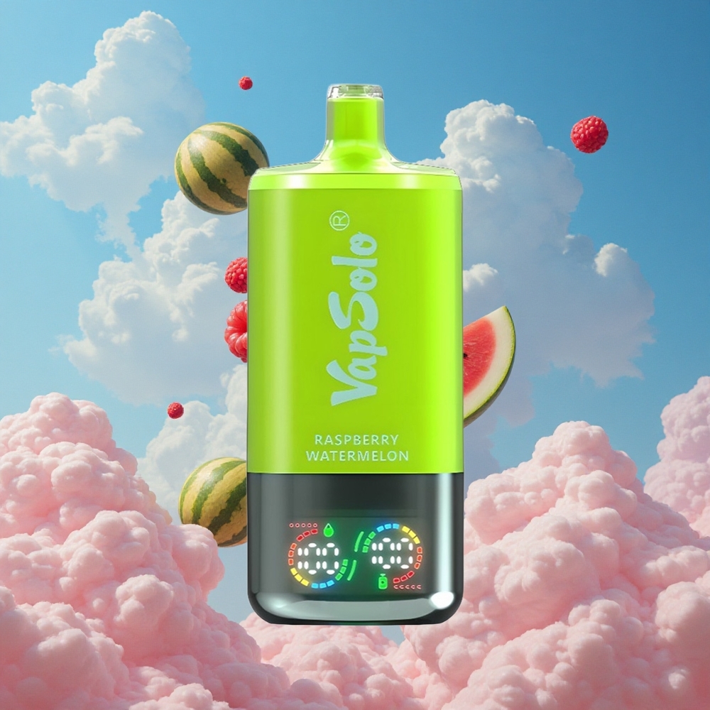Framboos Watermeloen VapSolo Triple 30000 Trekjes 40ml Belgie Groothandel