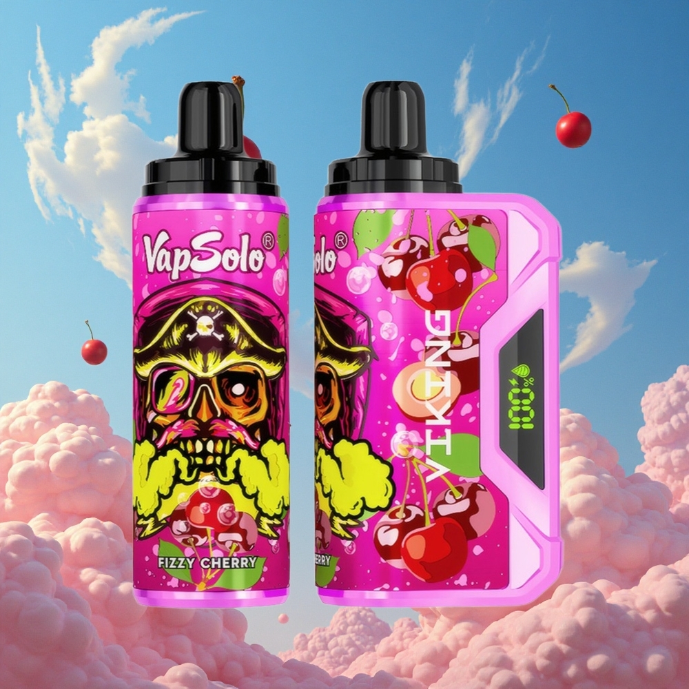 Frisse Kers VapSolo VIKING 12000 Puffs 22ml Belgie Groothandel
