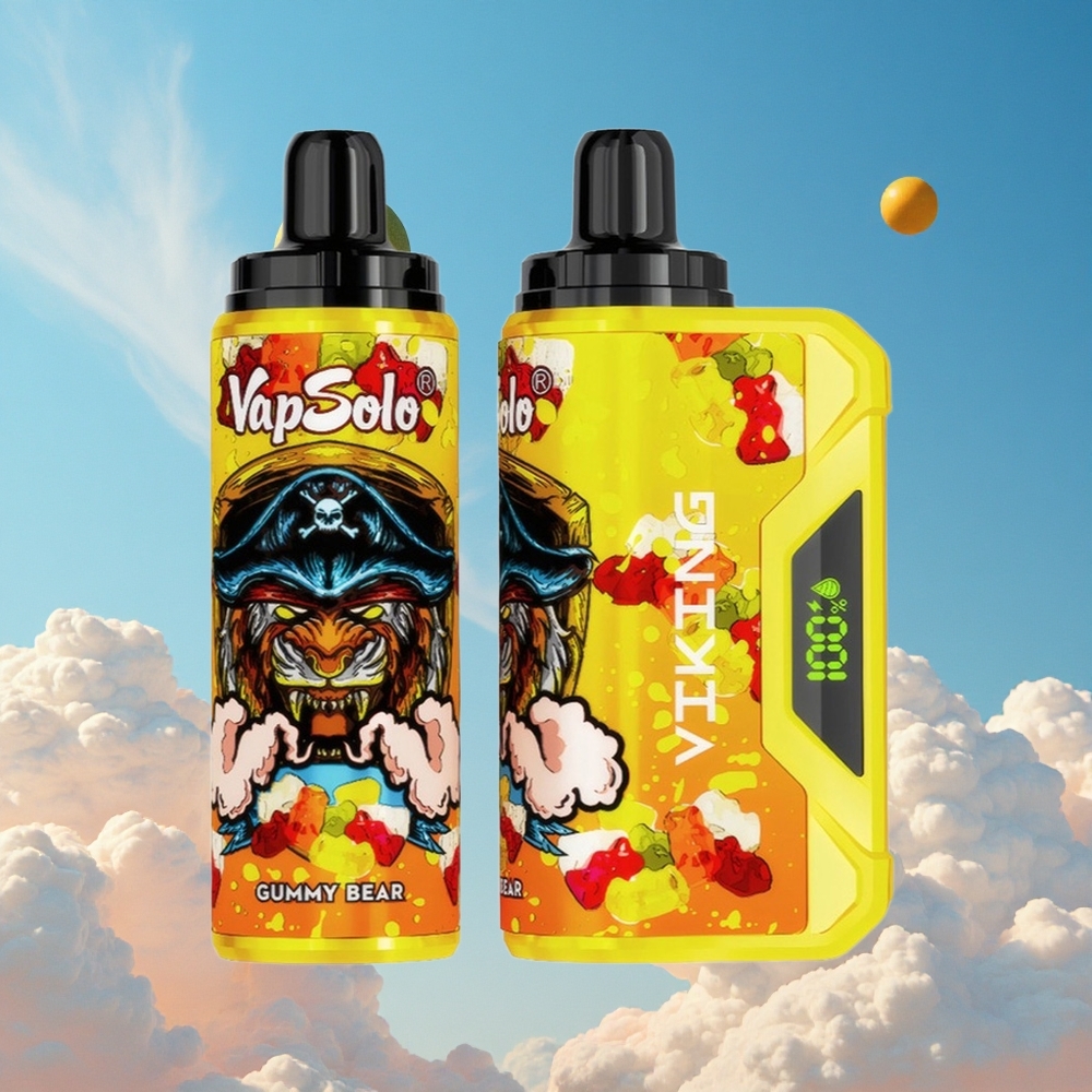 Gummy Beer VapSolo VIKING 12000 Puffs 22ml Belgie Groothandel