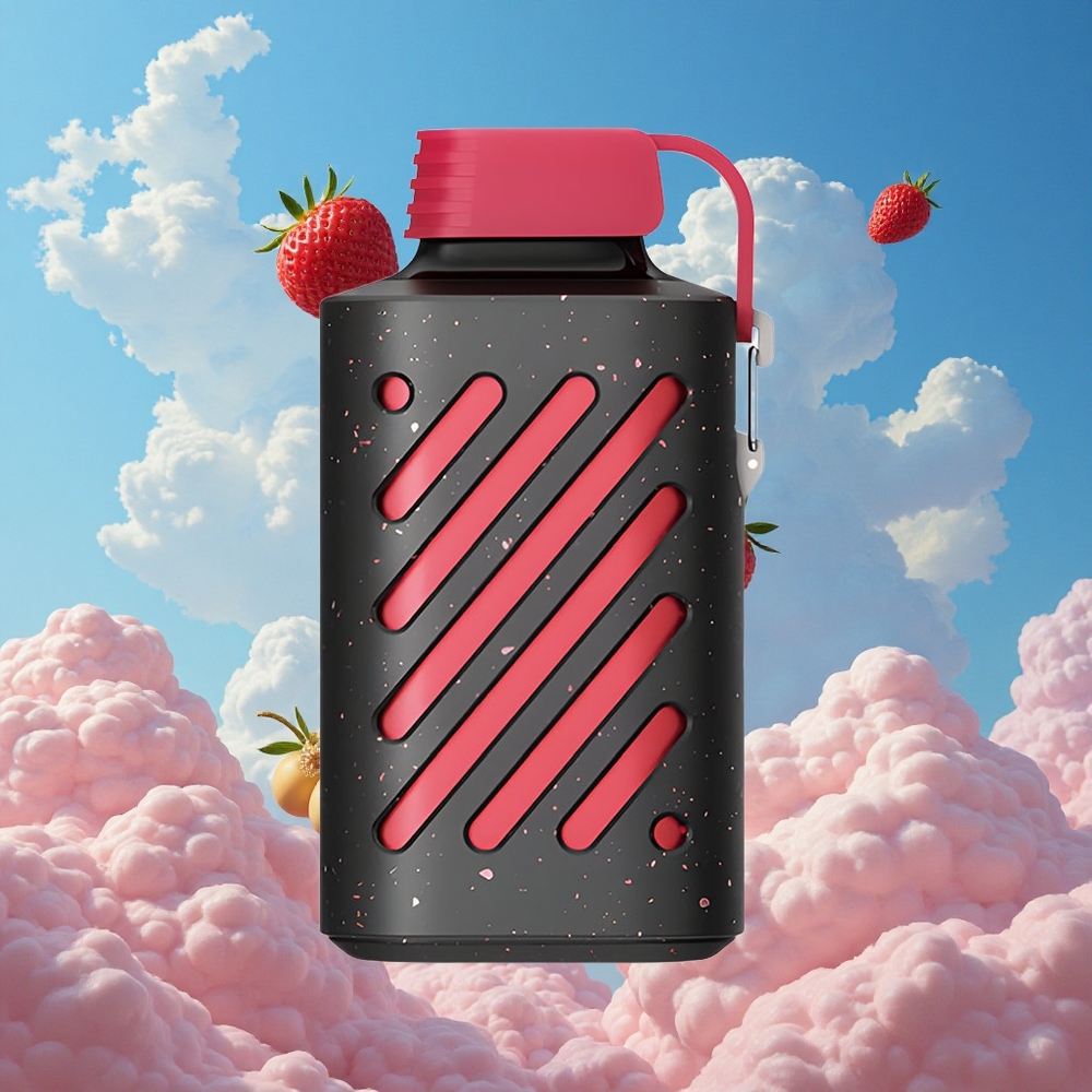 Aardbei Framboos VOZOL GEAR 10000 Puffs 20 ml e-vloeistof Capaciteit Belgie Groothandel