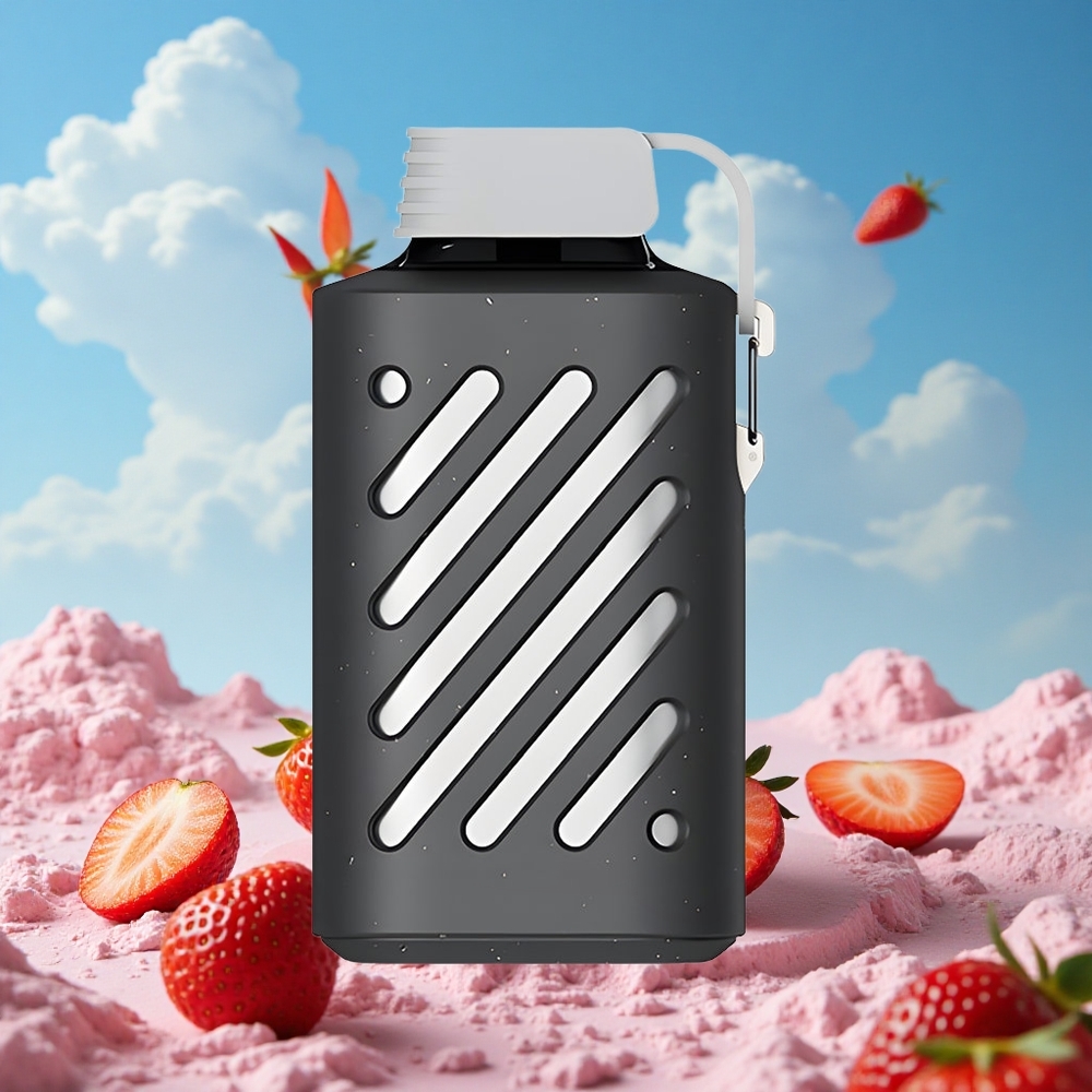 Aardbeien Smoothie VOZOL GEAR 10000 Puffs 20 ml e-vloeistof Capaciteit Belgie Groothandel