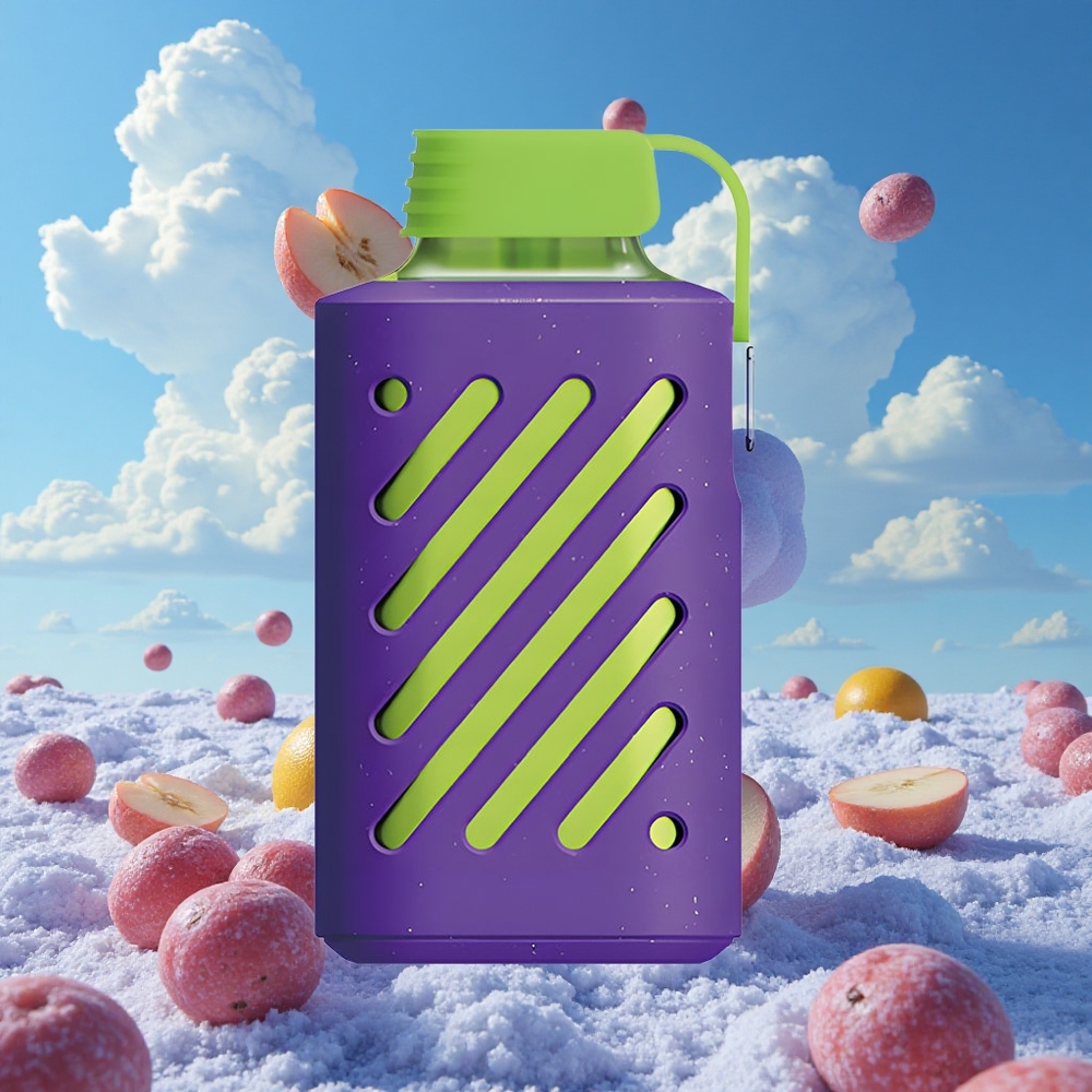 Druif Ijs VOZOL GEAR 10000 Puff 20 ml E-vloeistof Capaciteit Belgie Groothandel