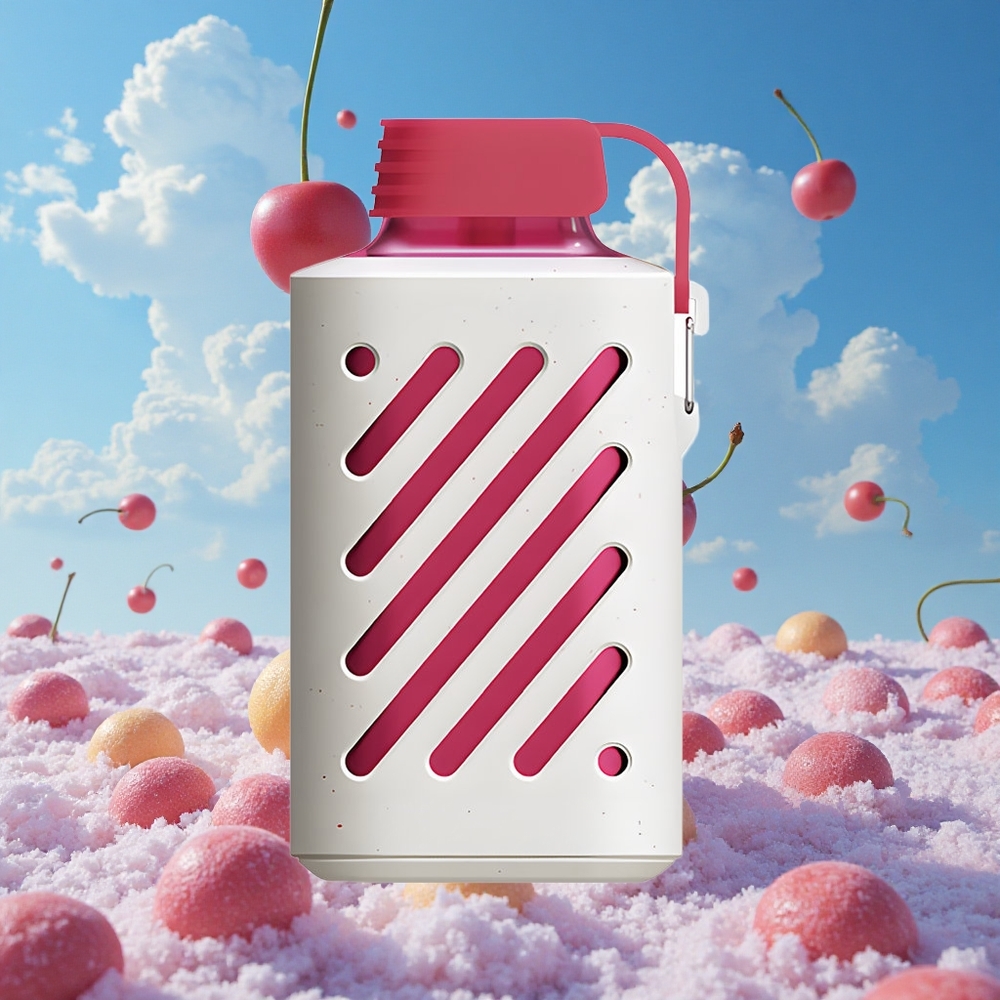 Kers IJs VOZOL GEAR 10000 Puf 20 ml Vloeistof Capaciteit Belgie Groothandel