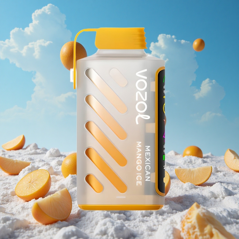Mexicaanse Mango Ijs VOZOL Gear Power 20000 Puffs Dubbele Mesh Spoel Coil Belgie Groothandel