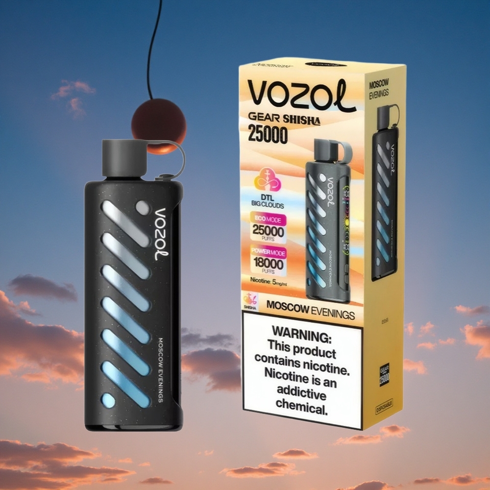 30 Heerlijke Smaken VOZOL Gear Shisha 25000 Puffs Dubbele Mesh Spoel Dual Modes Belgie Groothandel