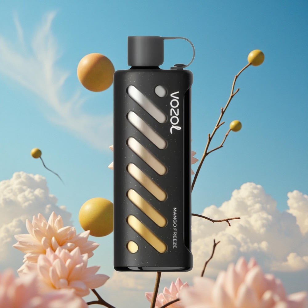 Mango Bevroren VOZOL Gear 25000 Puffs Wegwerp Vape Dubbele Mesh Dubbele Modes Belgie Groothandel