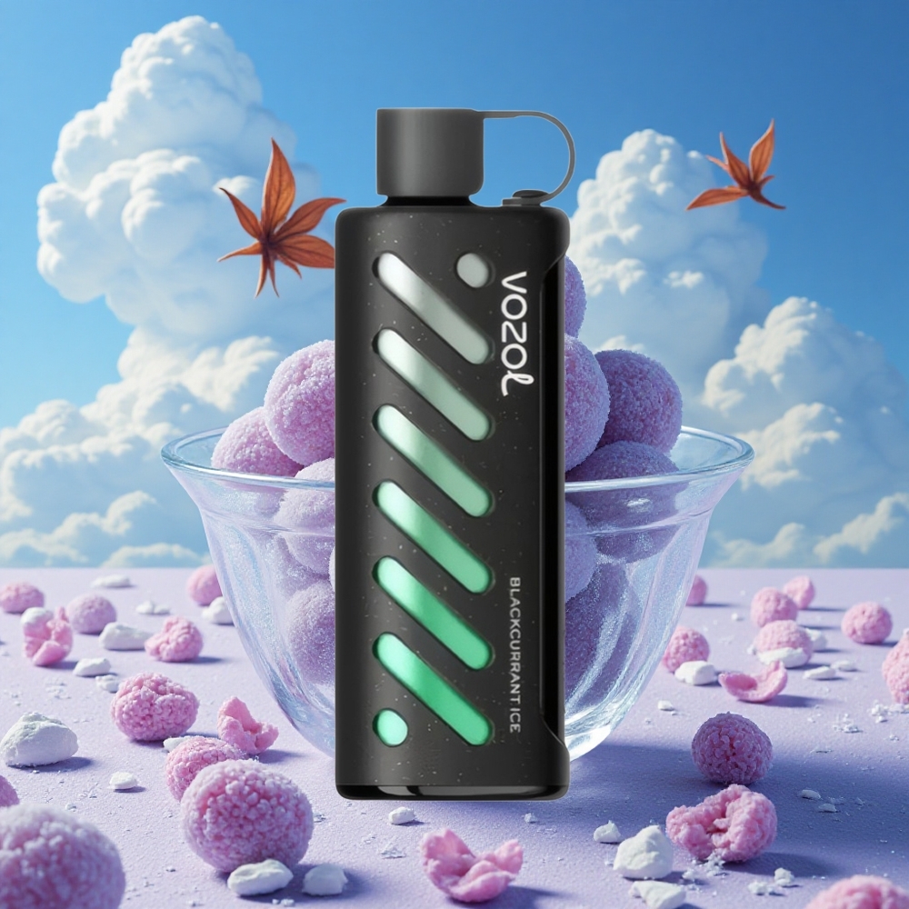 Zwarte Bes Ijs VOZOL Gear Shisha 25000 Puffs 30 Heerlijke Smaken Belgie Groothandel