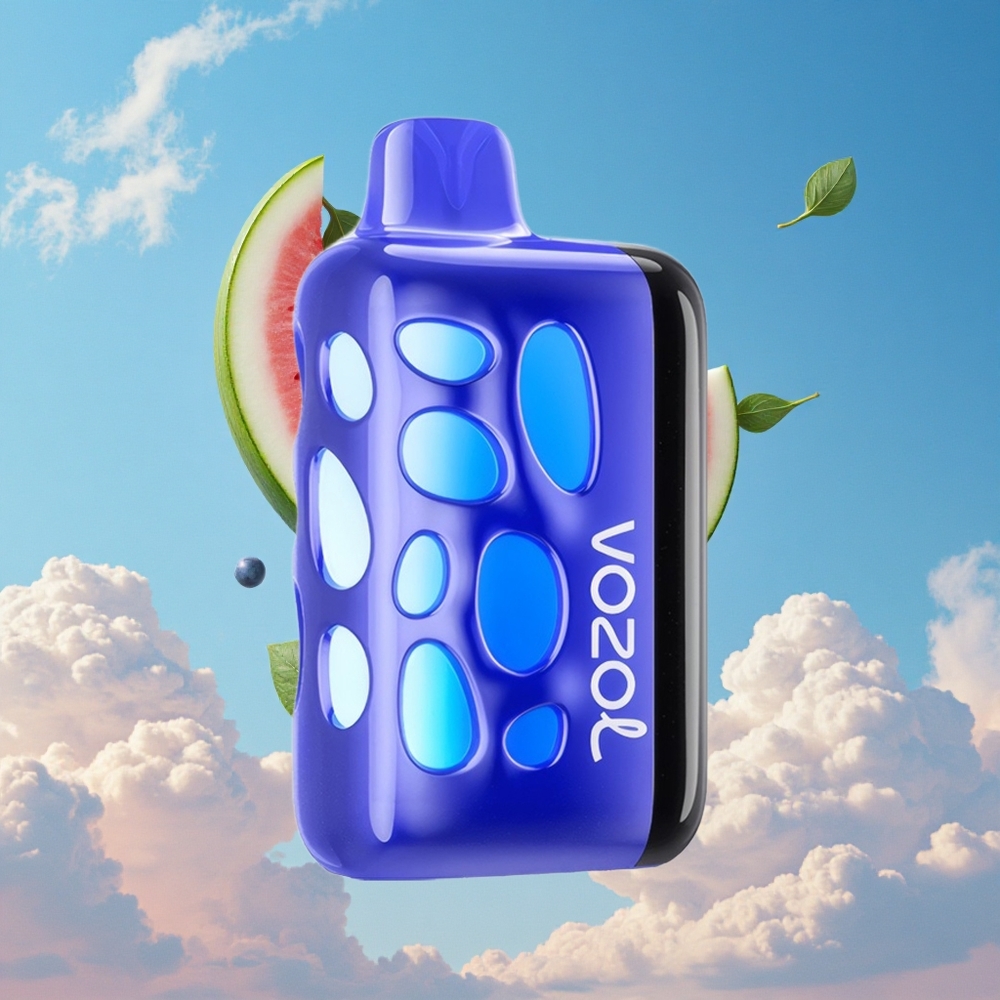 Blauwe Watermeloen VOZOL RAVE 40000 1000mAh Batterijcapaciteit Belgie Groothandel