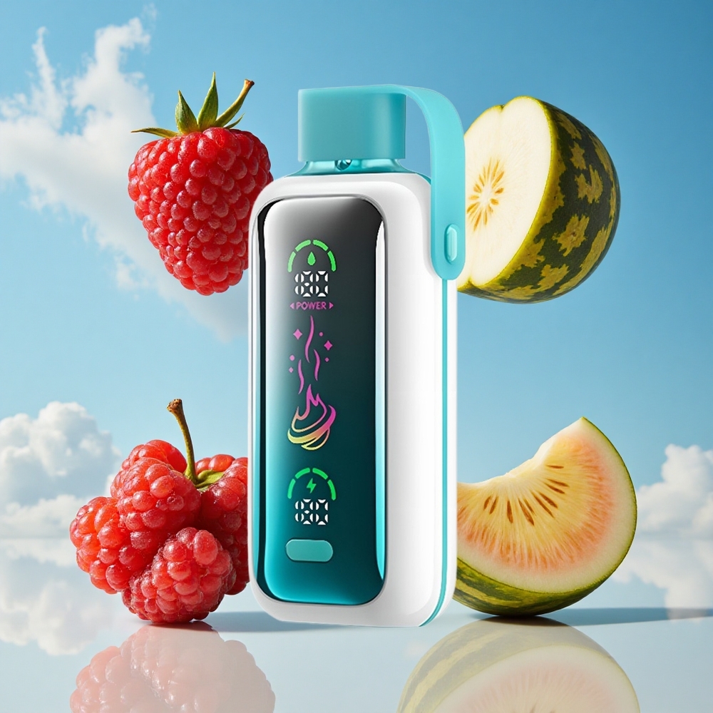 Framboos Appel Watermeloen Ananas VOZOL Star 20000 Puffs 2.2" HD spiegelscherm Belgie Groothandel
