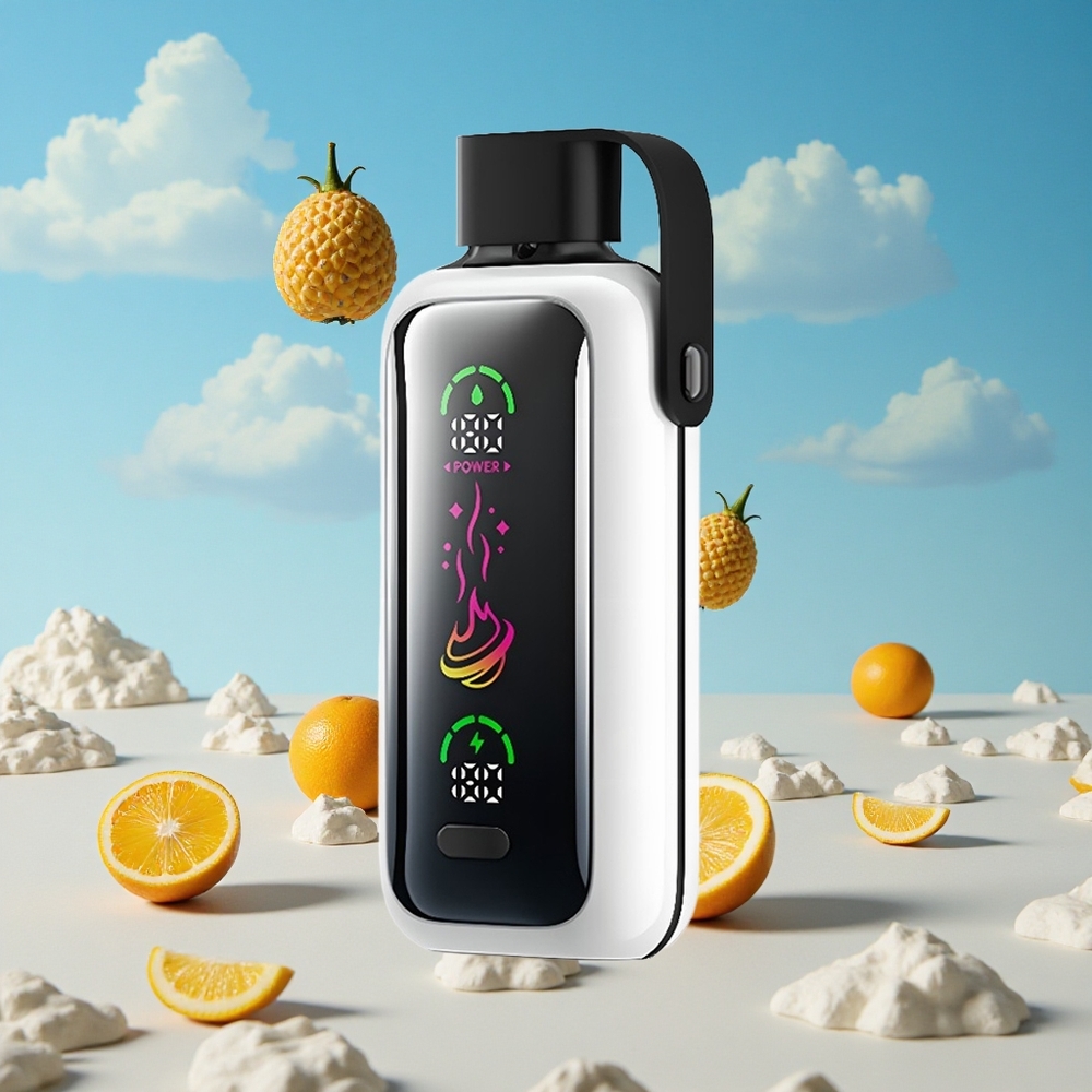 Oranje Ananas Lychee VOZOL Star 20000 Puffs 2.2" HD spiegelscherm Belgie Groothandel