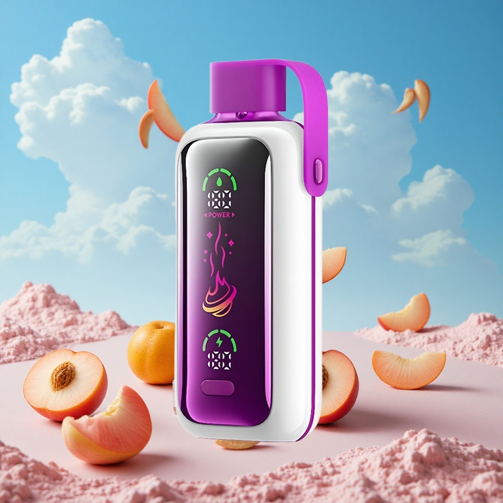 Perzik Ijs VOZOL Star 20000 Puffs 2,2 inch HD spiegel scherm Belgie Groothandel