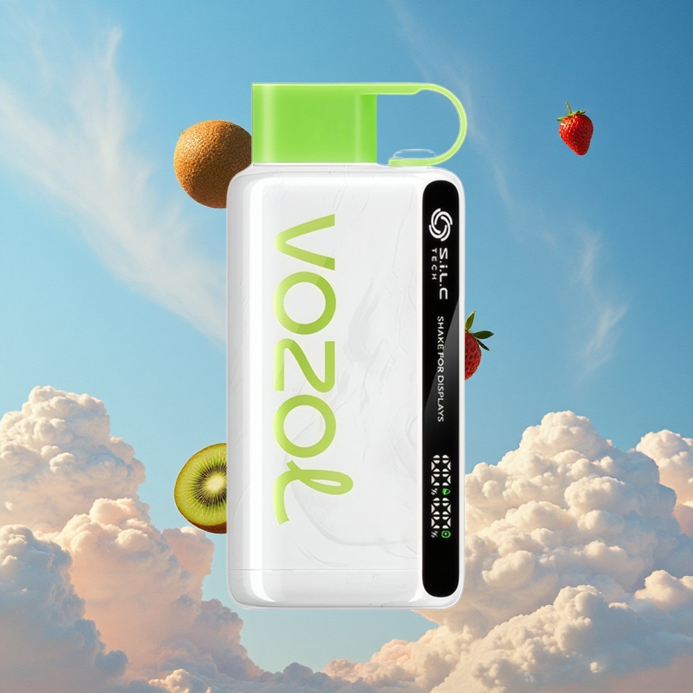 Aardbei Kiwi VOZOL STAR 9000/12000 Wegwerp Vape met Snel Opladen Belgie Groothandel