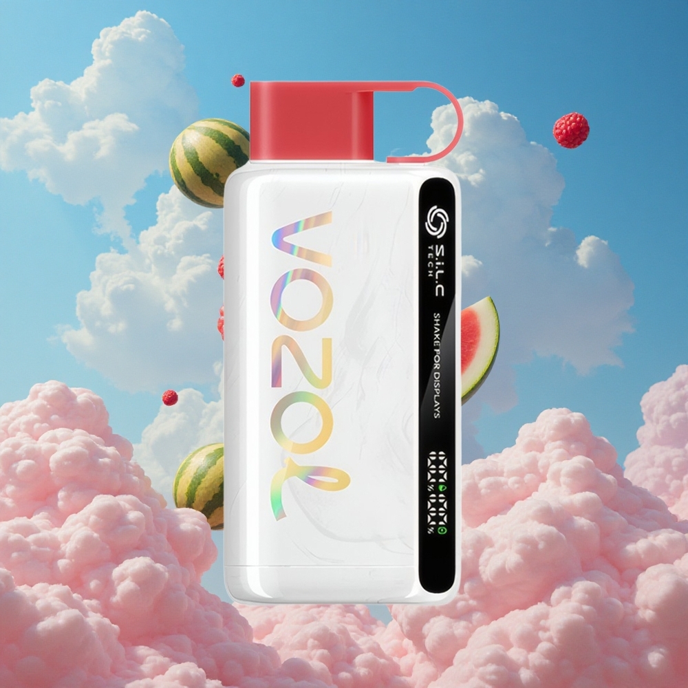 Framboos Watermeloen VOZOL STAR 9000/12000 Wegwerp Vape met 650mAh Batterijcapaciteit Belgie Groothandel