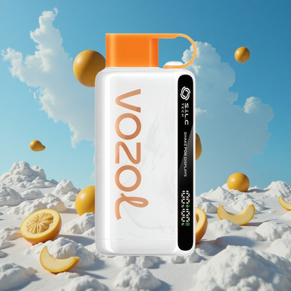 Mexicaans Mango IJs VOZOL STAR 9000/12000 Wegwerp Vape met Snel Laden Belgie Groothandel