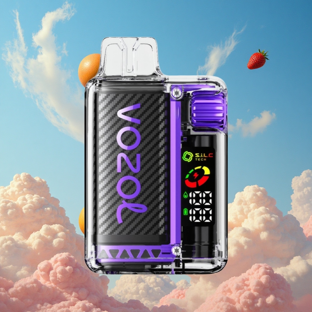 Aardbei Mango VOZOL Vista 20000 Puffs Oplaadbare Herbruikbare Kit met OLED Scherm Belgie Groothandel