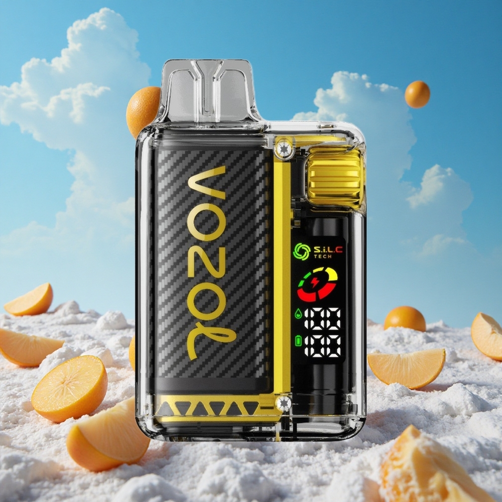 Mango IJs VOZOL Vista 20000 Puffs Oplaadbare Herbruikbare Kit met OLED Scherm Belgie Groothandel