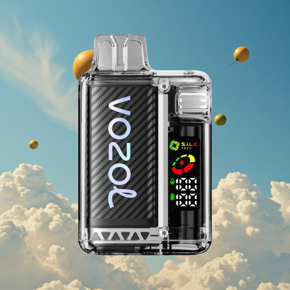 Vanicreme Tabak VOZOL Vista 20000 Puffs Oplaadbare Herbruikbare Kit met OLED-scherm Belgie Groothandel