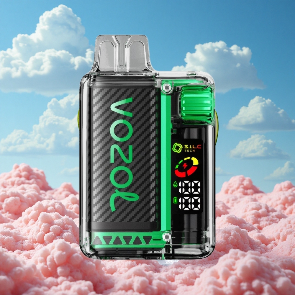 Watermeloen Ijs VOZOL Vista 20000 Puffs Oplaadbare Herbruikbare Kit Met OLED Scherm Belgie Groothandel